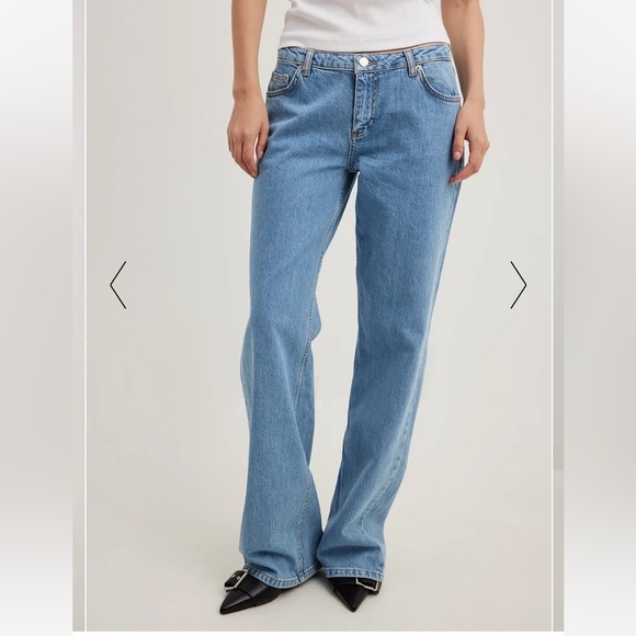 NA-KD super low waist jeans - Picture 1 of 3